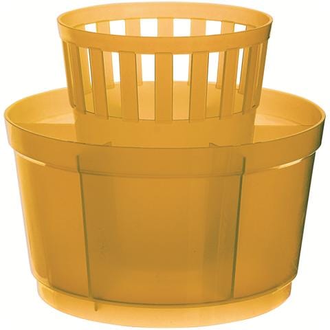 Scolaposate Tondo Rainbow Arancione 15 cm - Foto 1