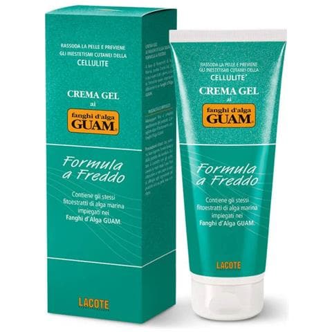 Fanghi alga guam, crema gel formula freddo 250 ml anti cellulite - Foto 2
