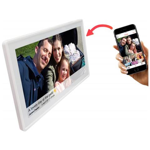 Frameo PFF-1160 bianco 29,5cm (11,6)  - Foto 3