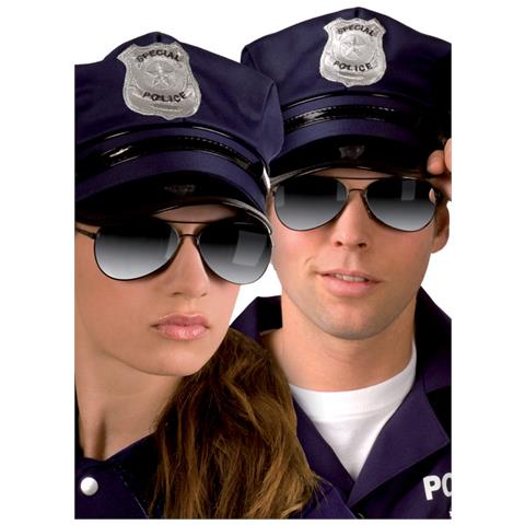 Occhiali Da Poliziotto Per Adulto - Foto 1