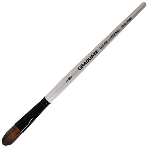 Pennello Per Pittura Laureato Ovale - Pony + Pelo Sintetico N ° 50 - Foto 1