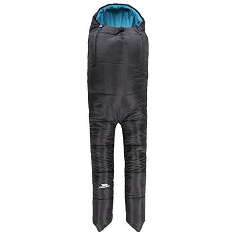 Trespass Bipiede Sacco A Pelo Unisex 3 Stagioni Design Variabile : Nero - Foto 2