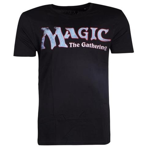 Magic: The Gathering Logo T-shirt, Male, Large, Black [ ts346421hsb-l] - Foto 1