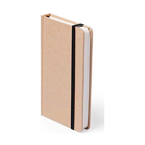 Bigbuy Ufficio 145.301 - Blocco Appunti Con Segnalibro Dà 100 Fogli, Nero, 9,3 X 14,3 X 1,5 Centimetri - Foto 2