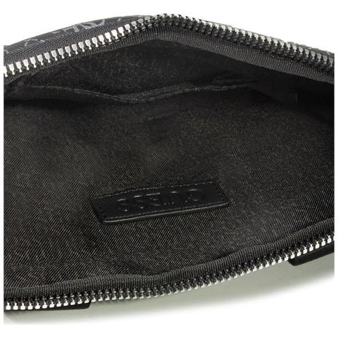 Borsello Dan Logo Mini Flat Crossbody Black Hmdanlp0324bla - Foto 5