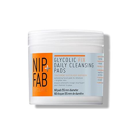 Nip Fab Glycolic Fix Daily Cleansing Pads, 60 Pads 55mm Diameter - Foto 1