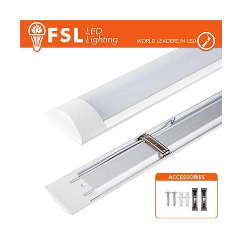 Plafoniera Led Lineare Ip20 60cm 18w 1275lm 3000k - Foto 2