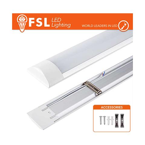 Plafoniera Led Lineare Ip20 60cm 18w 1275lm 3000k - Foto 1