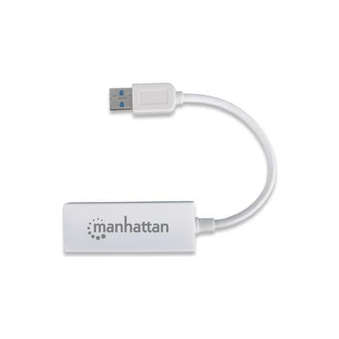 506847 USB 3.0 RJ-45 Bianco cavo di interfaccia e adattatore - Foto 2