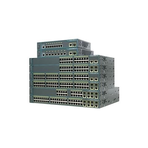 Ethernet Switch Cisco Catalyst 2960G-8TC 7 Porte - 7 x RJ-45 - 1 x Slot espansione - 10/100/1000Base-T - Rack-Montabile, Parato montabile - Foto 1