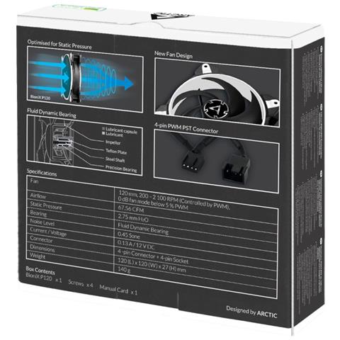 BioniX P120 Computer case Refrigeratore - Foto 5