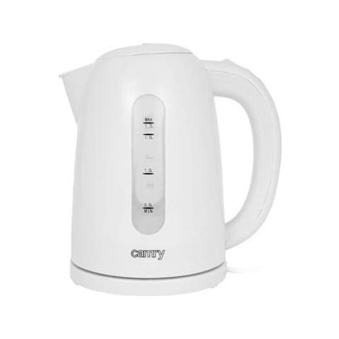 Bollitore Camry Cr 1254 Standard, Plastica, Bianco, 2200 W, Base Girevole A 360°, 1,7 L - Foto 1