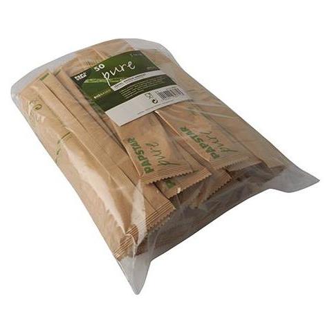 88007 Cucchiaio Monouso Cucchiaio Da Minestra Monouso Legno Naturale 50 Pz - Foto 2