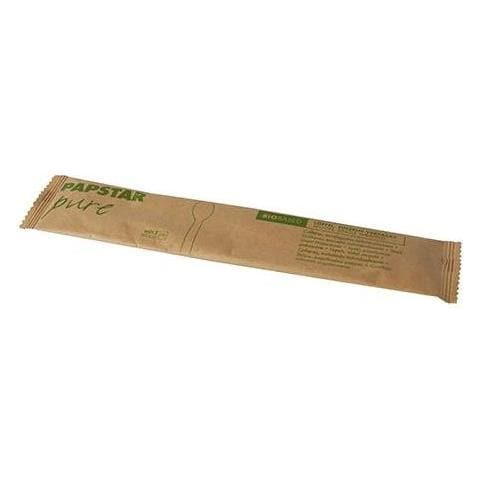 88007 Cucchiaio Monouso Cucchiaio Da Minestra Monouso Legno Naturale 50 Pz - Foto 3
