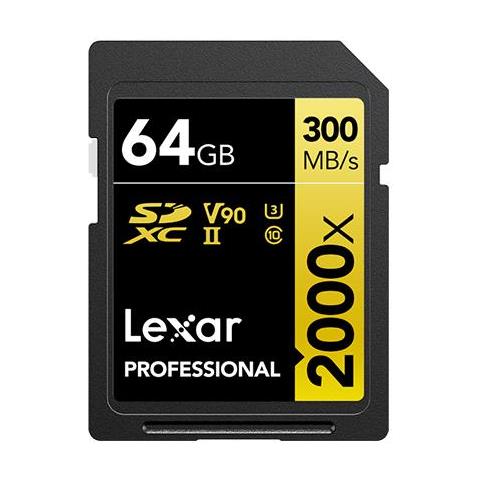 Lexar Professional 2000x 64 Gb Sdhc Uhs-ii Classe 10 (64gb Lexar Professional 2000x Sdhc Uhs-ii Card) - Foto 1