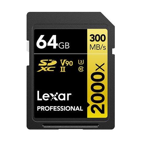 Lexar Professional 2000x 64 Gb Sdhc Uhs-ii Classe 10 (64gb Lexar Professional 2000x Sdhc Uhs-ii Card) - Foto 2