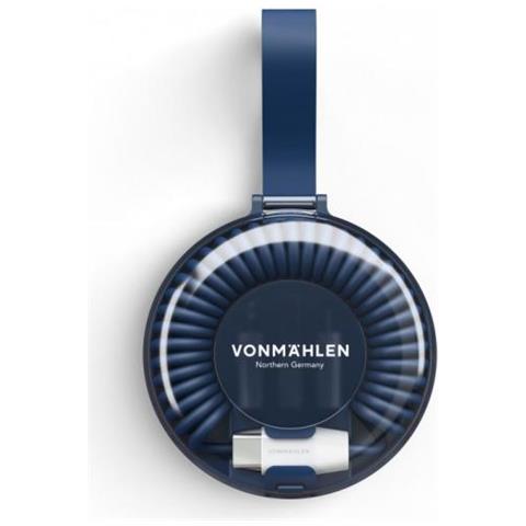 Vonmhlen Allroundo C Cavo Usb 0,75 M Usb 2.0 Usb C Blu - Foto 2