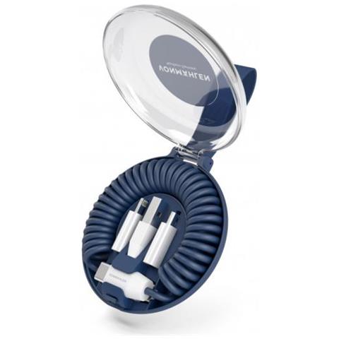 Vonmhlen Allroundo C Cavo Usb 0,75 M Usb 2.0 Usb C Blu - Foto 3