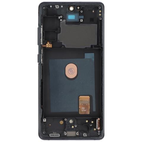 Blocco Completo Per Samsung S20 Fe Schermo Lcd + Vetro Touch E Frame, Blu - Foto 1