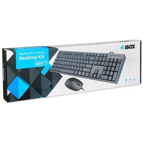 Tastiera e Mouse Cablato 5901443053897  (Layout Inglese) Colore Nero - Foto 2