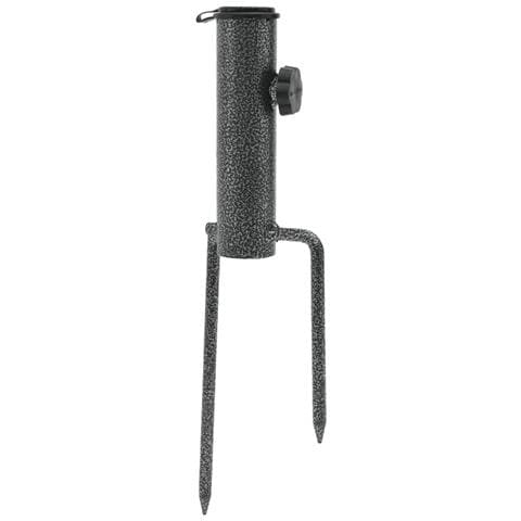 Supporti Ombrellone Con Picchetti 2pz 9x35cm Acciaio Zincato - Foto 3