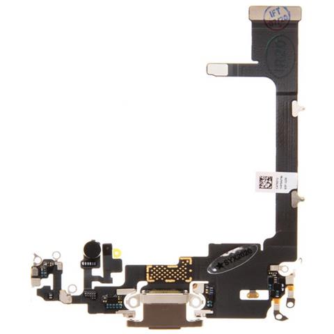 Ricambio Flat Connettore Di Ricarica Lightining Per Apple Iphone 11 Pro Gold - Foto 1