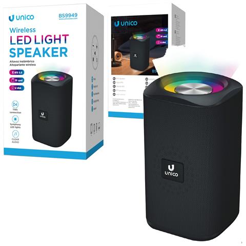 Bs9949 Radio Fm Sistema Multimediale Bluetooth Lettore Sdcard Led Rgb - Foto 1