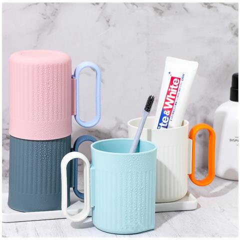 Bicchiere Portaspazzolino Con Supporto White - Foto 2