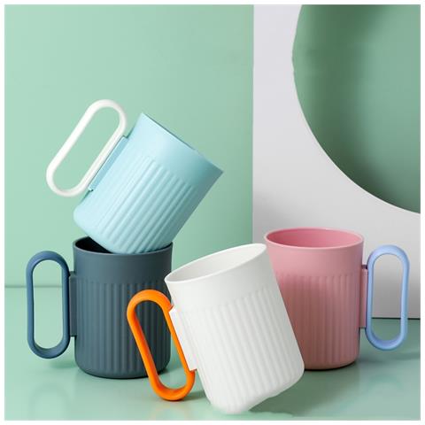 Bicchiere Portaspazzolino Con Supporto White - Foto 3