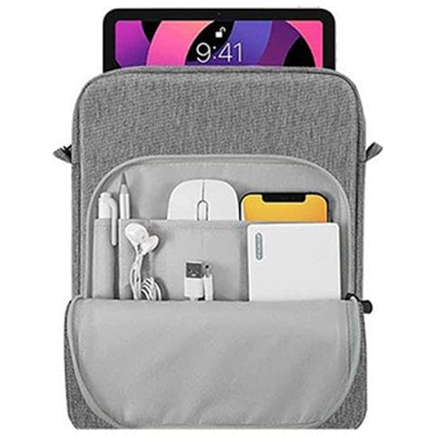 Borsa Per Laptop Borsa A Tracolla Grey M - Foto 5