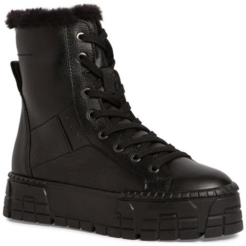 Black Casual Closed Booties Stivaletti Pelle Scarpe Donna Nero Eu 37, 1-26841-41 003 - Foto 1
