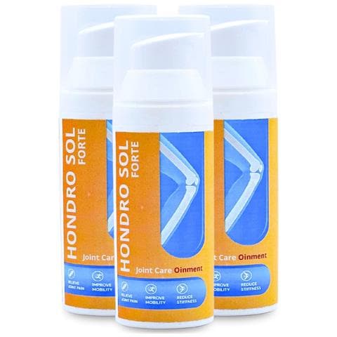 3x Hondro Sol - Unguento Forte Per Dolori Ossei, Articolari E Muscolari 50ml! - Foto 1