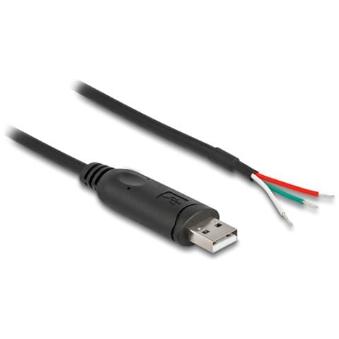 Cavo adattatore da USB 2.0 Type-A a seriale RS-485 con 3 estremità di filo aperto 0,5 m - Foto 1