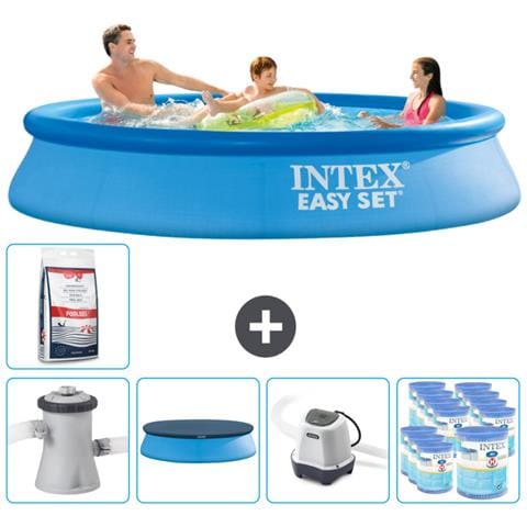 Piscina Fuori Terra - In Giro - 305x305x61 Cm - Blu - Include Accessori Coordinati Cb55 - Foto 1