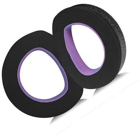 Cuscinetti Auricolari Di Ricambio Per Cuffie Sennheiser Hd800 - Nero /viola - Foto 2