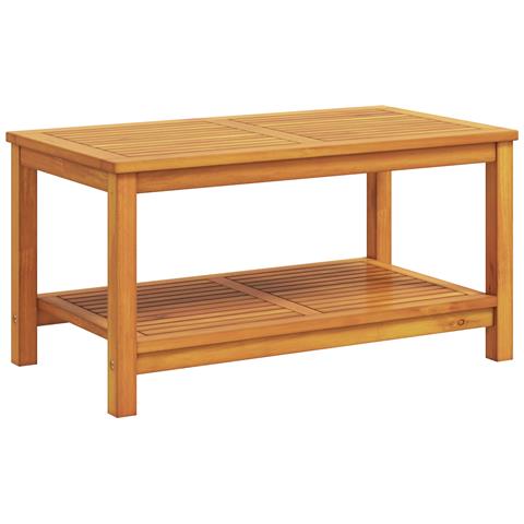 Tavolino da Caffè 110x55x45 cm in Legno di Acacia Massello - Foto 1