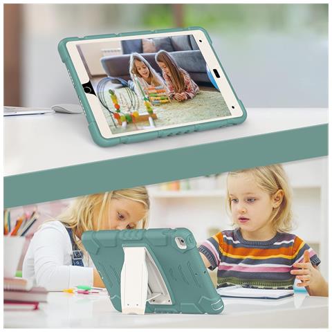 Custodia Per Ipad 9/8/7 10.2” Armata Con Supporto Verde - Foto 4