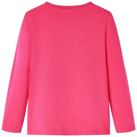 Maglietta da Bambina a Maniche Lunghe Fucsia 116 - Foto 2