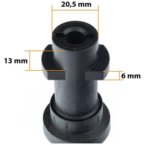 Tubo Di Pulizia Per Fognature 15m - Compatibile Con Idropulitrice Kärcher K2-k7 | Pressione 160 Bar, Temperatura 60°c | Ugello 1+3, Nastro Teflon - Foto 8