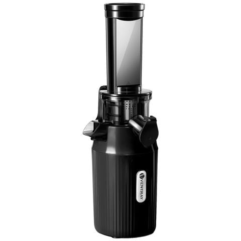 Ginnie Spremiagrumi a Freddo Professionale, Estrattore Lento 60 RPM per Agrumi, Design Compatto e Facile da Pulire, 400ml, 100W - Nero - Foto 7