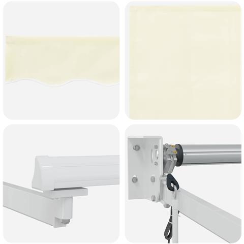 Tettuccio Elettrico Retrattile Crema 5 x 3 m - Foto 9
