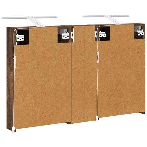Set di Armadi da Bagno con porta 3 pcs 100 x 10,5 x 60,5 cm - Foto 9