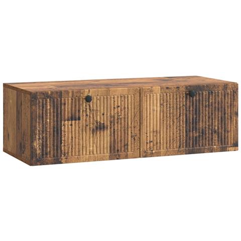 Mobile Porta TV da Muro Legno antico 98 x 41 x 30 cm - Foto 1