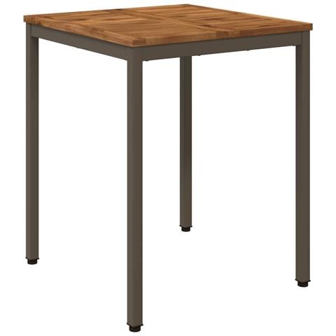 Tavolo da cena da giardino Naturale e Caffè 60 x 60,5 x 75 cm - Foto 1