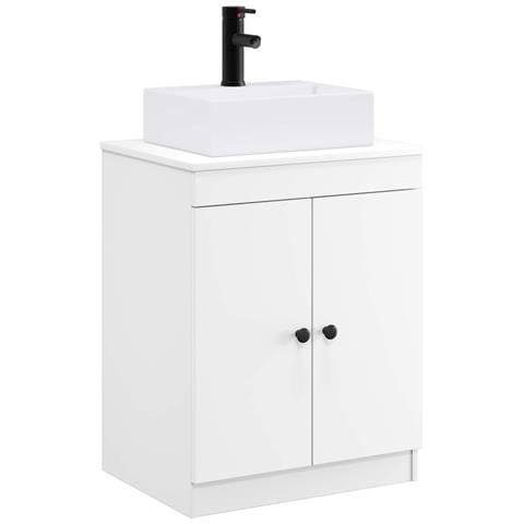 Set di mobili per il bagno Bianco Legno ingegnerizzato - Foto 1
