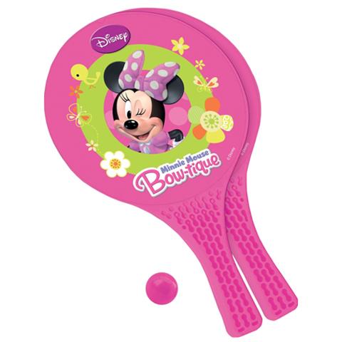 Racchette Mare Spiaggia Beach Minnie Colore Rosa 38 x 24 x 2,8 cm - Foto 1