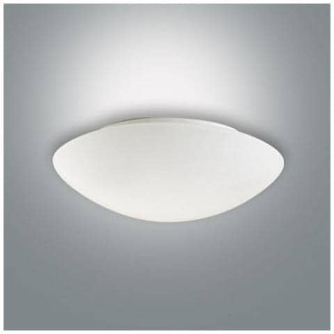 2433-23-102 Applique Pandora Vetro Bianco, E27 1x40w Ip20 Ø: 200 Mm. - Foto 1