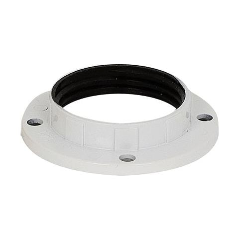 Ghiera Per Portalampada - E14 - Ø 43 Mm. Colore Bianco - Foto 2