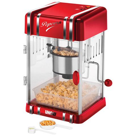 48535 macchina per popcorn Rosso, Argento 300 W - Foto 1