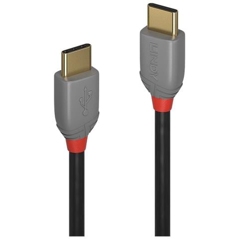 36870 Cavo Usb Usb 2.0 0,5 M Usb C Nero, Grigio - Foto 4